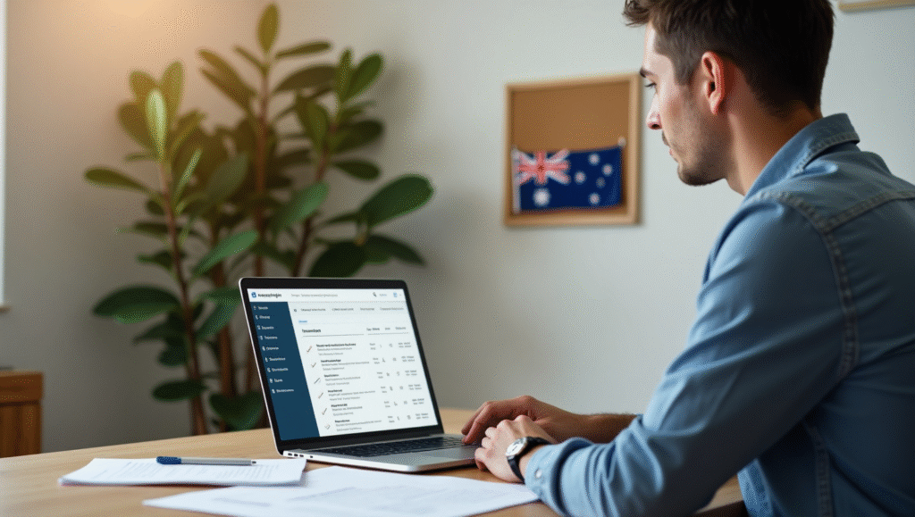 A boy finding job in Australia